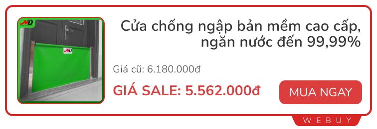 7 món đồ hữu hiệu chống mưa ngập, tránh nước tràn vào nhà giá chỉ từ 25.000 đồng- Ảnh 6.