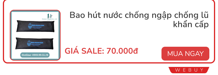 7 món đồ hữu hiệu chống mưa ngập, tránh nước tràn vào nhà giá chỉ từ 25.000 đồng- Ảnh 5.