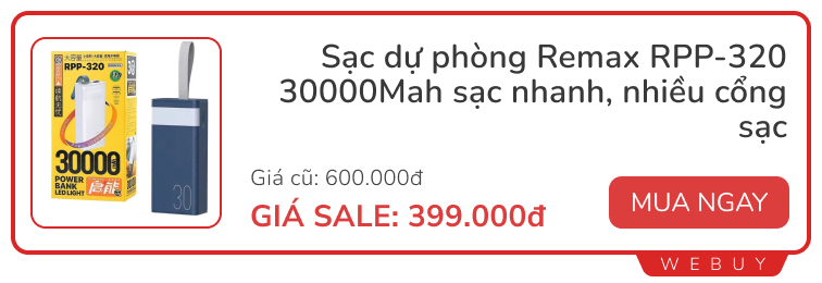 Bếp gas mini, quạt, đèn pin tích điện 