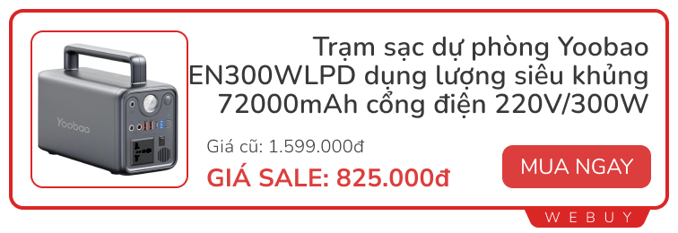 Bếp gas mini, quạt, đèn pin tích điện 