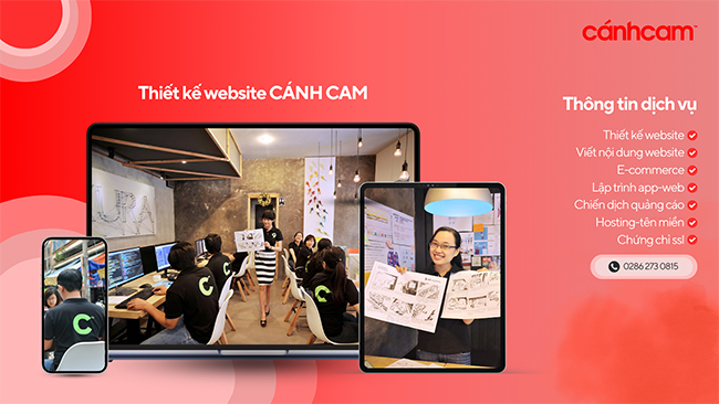 Thiết kế website chuyên nghiệp, nâng tầm thương hiệu với Cánh Cam Agency- Ảnh 2.