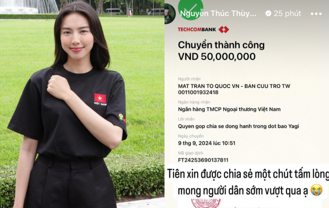 Trước khi "check var" sao kê từ Ủy ban MTTQVN, nhìn lại số tiền các nghệ sĩ, doanh nhân Việt đã ủng hộ bà con mùa bão lũ- Ảnh 5.