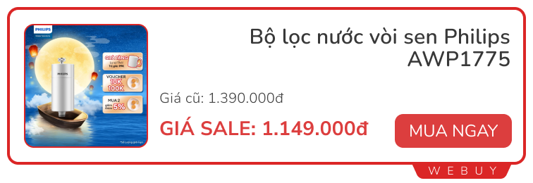 Philips, Electrolux, Bear... và loạt đồ gia dụng lại tung deal, có món giảm sâu chỉ còn vài chục nghìn- Ảnh 1.