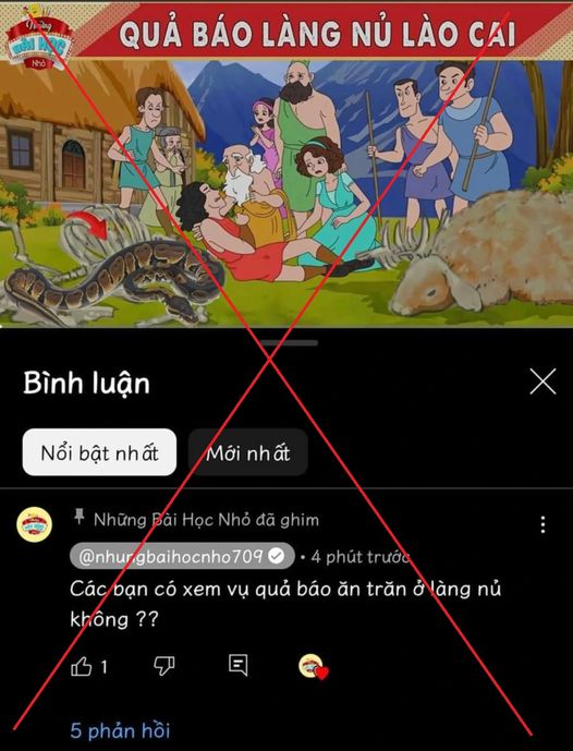 Kênh Youtube gây phẫn nộ khi 