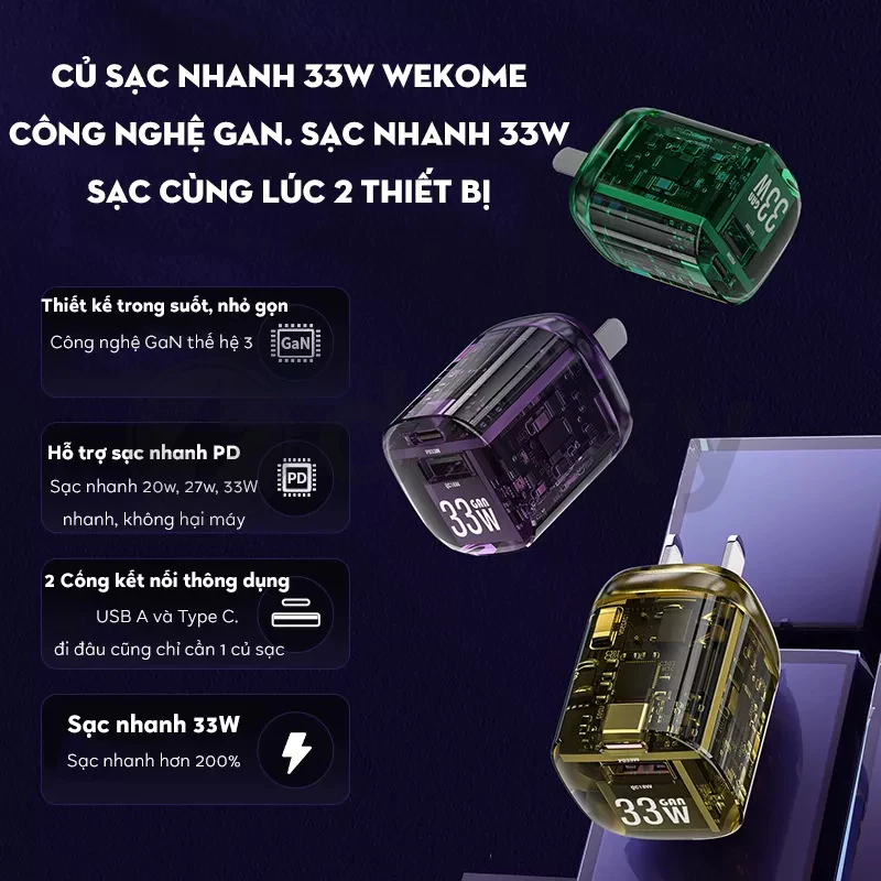 8 củ sạc thiết kế độc lạ, hỗ trợ sạc nhanh, giá chỉ từ 179.000đ vì sale đến 40%- Ảnh 3.