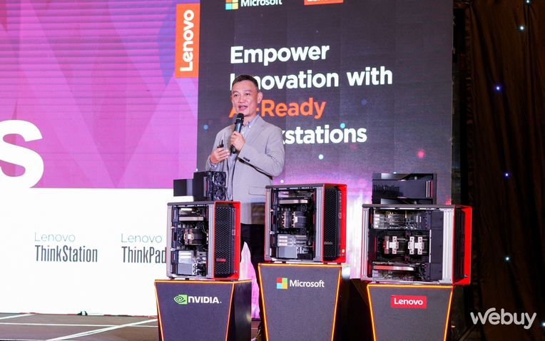 Lenovo 'tăng ga' trong cuộc đua trí tuệ nhân tạo với loạt Máy trạm và Máy trạm di động AI mới- Ảnh 1.