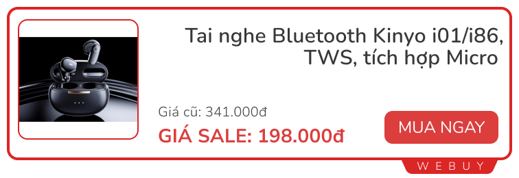 Săn sale cuối tháng toàn đồ dưới 200.000 đồng: Loa Hoco, tai nghe Lenovo, bàn phím Acer, chuột Baseus...- Ảnh 1.