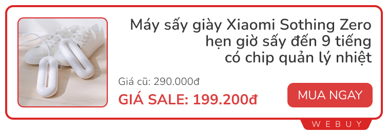 Sale cuối tháng: Tai nghe chống ồn đẹp xịn giảm nửa giá, máy cạo râu 169.000đ, giày Xiaomi chỉ 255.000đ...- Ảnh 7.