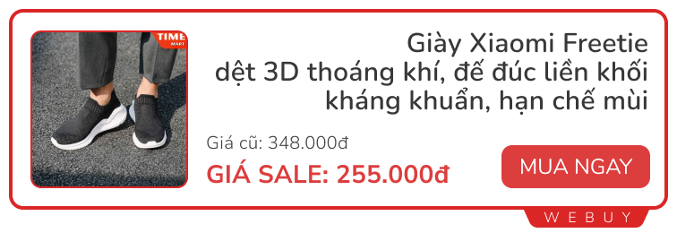 Sale cuối tháng: Tai nghe chống ồn đẹp xịn giảm nửa giá, máy cạo râu 169.000đ, giày Xiaomi chỉ 255.000đ...- Ảnh 8.