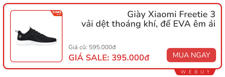 Sale cuối tháng: Tai nghe chống ồn đẹp xịn giảm nửa giá, máy cạo râu 169.000đ, giày Xiaomi chỉ 255.000đ...- Ảnh 9.