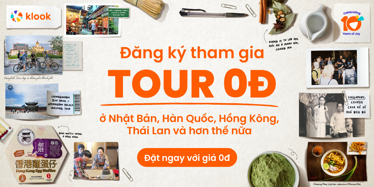 Kỷ niệm sinh nhật 10 năm, ứng dụng Klook tung ra ngàn tour du lịch miễn phí- Ảnh 3.