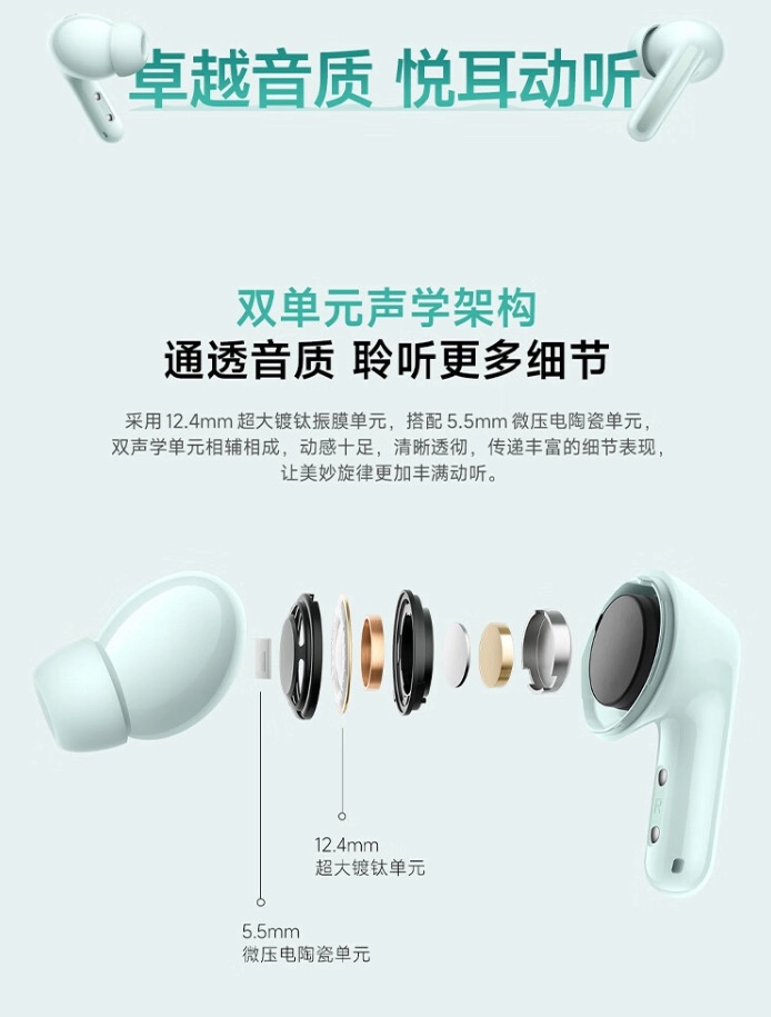 Xiaomi ra mắt tai nghe TWS pin 42 giờ, giá 660.000 đồng- Ảnh 2.