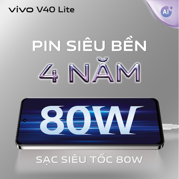 vivo V40 Lite tái định nghĩa độ bền mượt của smartphone trong phân khúc tầm trung- Ảnh 1.