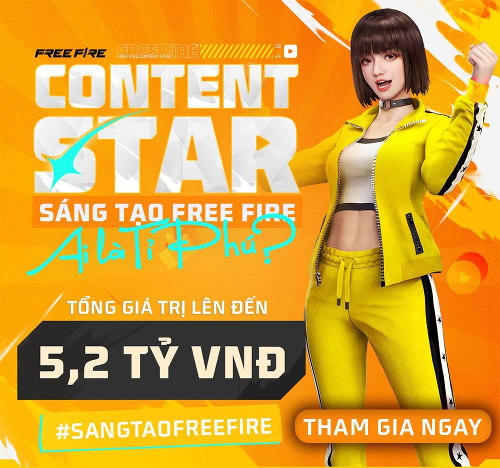 YouTube Content Star - Cuộc thi sáng tạo dành riêng cho game thủ Free Fire khu vực Đông Nam Á- Ảnh 1.