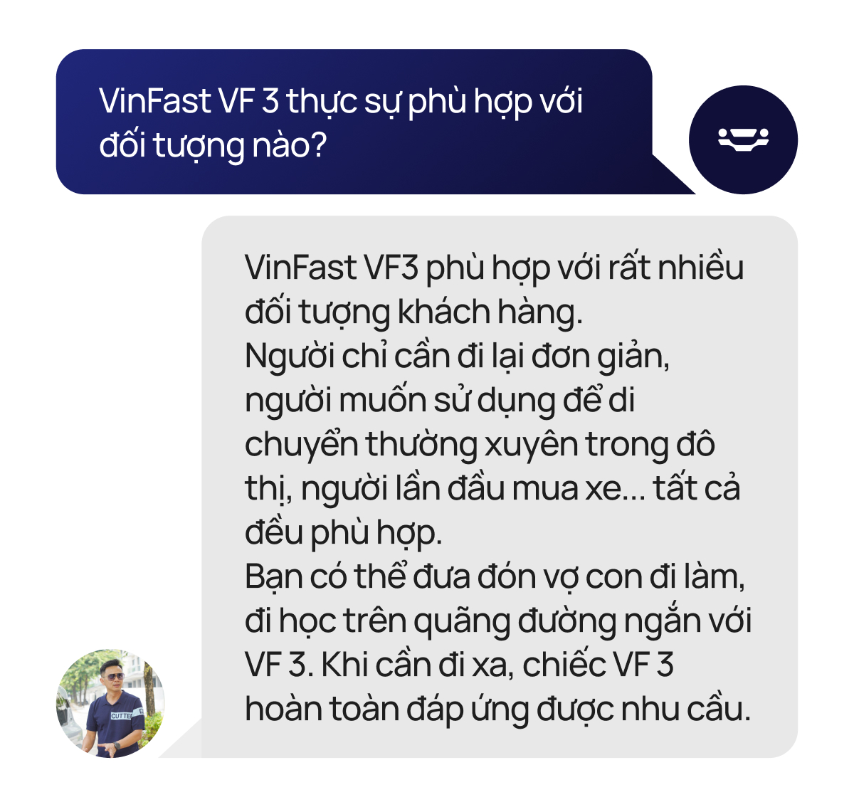 [Trên Ghế 10] Hỏi nhanh đáp gọn VinFast VF 3: Ai nên mua, sạc bao lâu, đi bao xa, thay được xe máy và dễ lật không?- Ảnh 3.