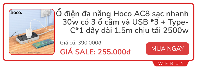 Săn sale đủ đồ hay: Tai nghe, robot hút bụi, đèn cảm ứng.... giảm đến 50%, có món chỉ 16.750 đồng- Ảnh 5.