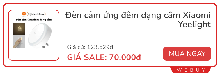 Săn sale đủ đồ hay: Tai nghe, robot hút bụi, đèn cảm ứng.... giảm đến 50%, có món chỉ 16.750 đồng- Ảnh 2.