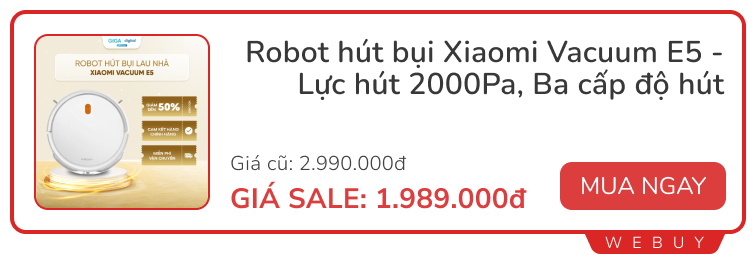 Săn sale đủ đồ hay: Tai nghe, robot hút bụi, đèn cảm ứng.... giảm đến 50%, có món chỉ 16.750 đồng- Ảnh 12.