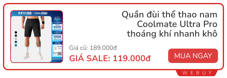 Ngày đôi 9/9 lại có nhiều deal: Balo Made in Việt Nam giảm nửa giá, ổ điện USB Energizer 362.000đ, củ sạc 70W chỉ 260.000đ...- Ảnh 9.