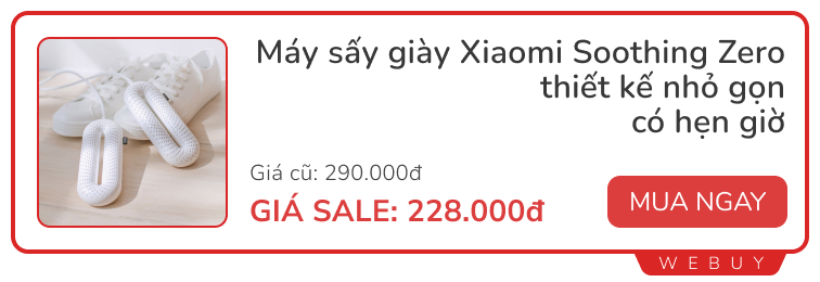 Hậu 9/9 vẫn còn nhiều deal: Cáp sạc đôi 45.000đ, tai nghe chống ồn Honor chỉ 348.000đ, sấy giày Xiaomi giảm 42%...- Ảnh 7. Hậu 9/9 vẫn còn nhiều deal: Cáp sạc đôi 45.000đ, tai nghe chống ồn Honor chỉ 348.000đ, sấy giày Xiaomi giảm 42%...- Ảnh 7.