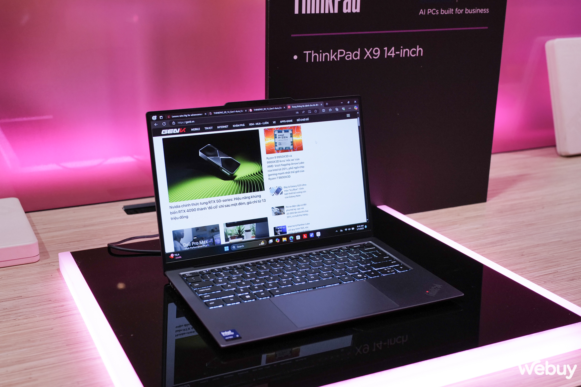 Trên tay 2 'anh em' Lenovo ThinkPad X9 và Yoga Slim 9i: Không chỉ smartphone mà giờ laptop cũng có camera ẩn dưới màn hình- Ảnh 5.