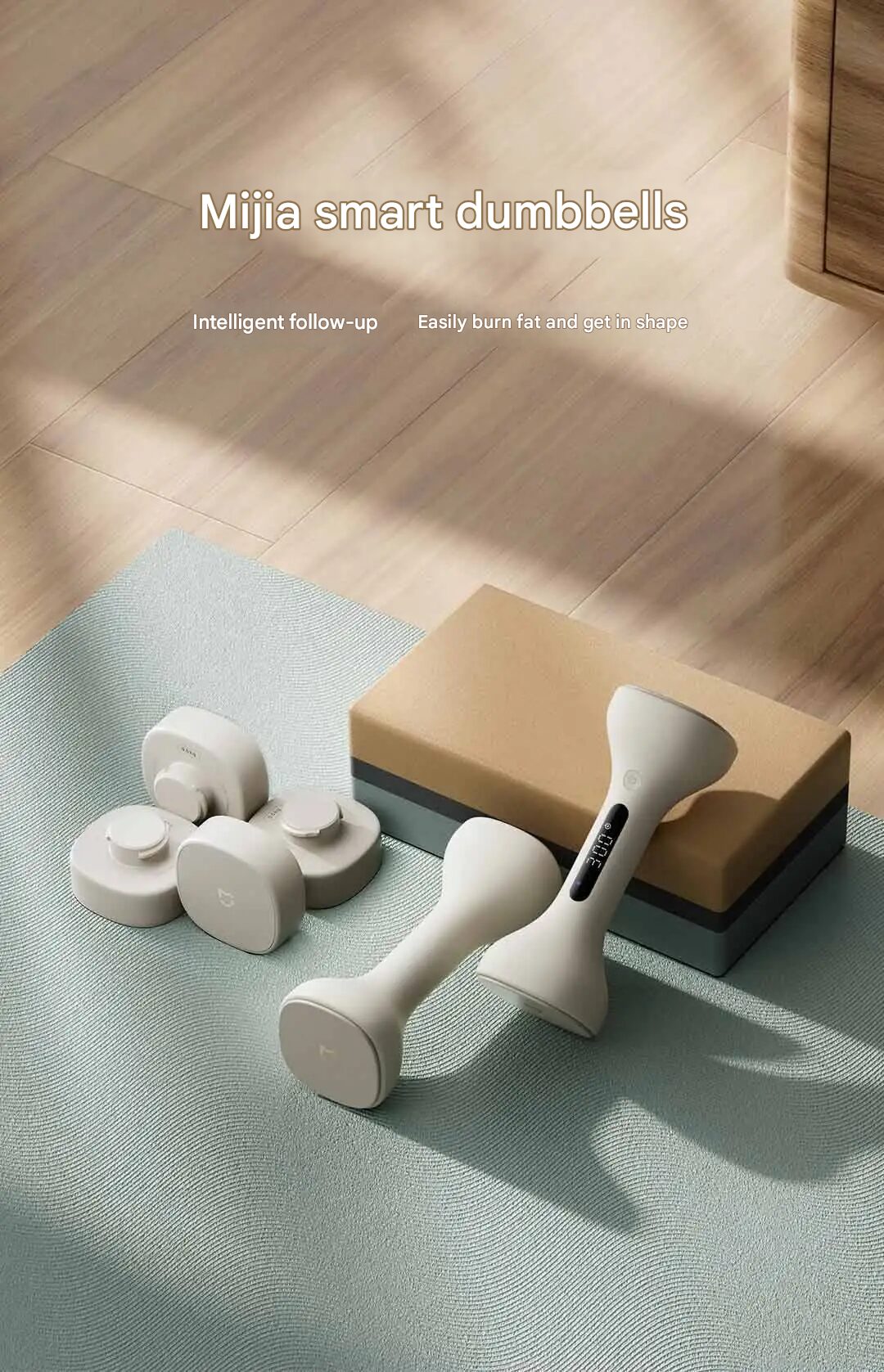 Xiaomi ra mắt Mijia Smart Dumbbell: Tạ thông minh tích hợp màn hình LED, điều chỉnh trọng lượng linh hoạt, giá 340.000 VND- Ảnh 1.