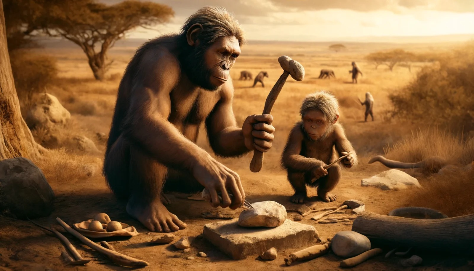 Làm thế nào mà Homo erectus có thể sống sót trên sa mạc hơn một triệu năm trước?- Ảnh 4.