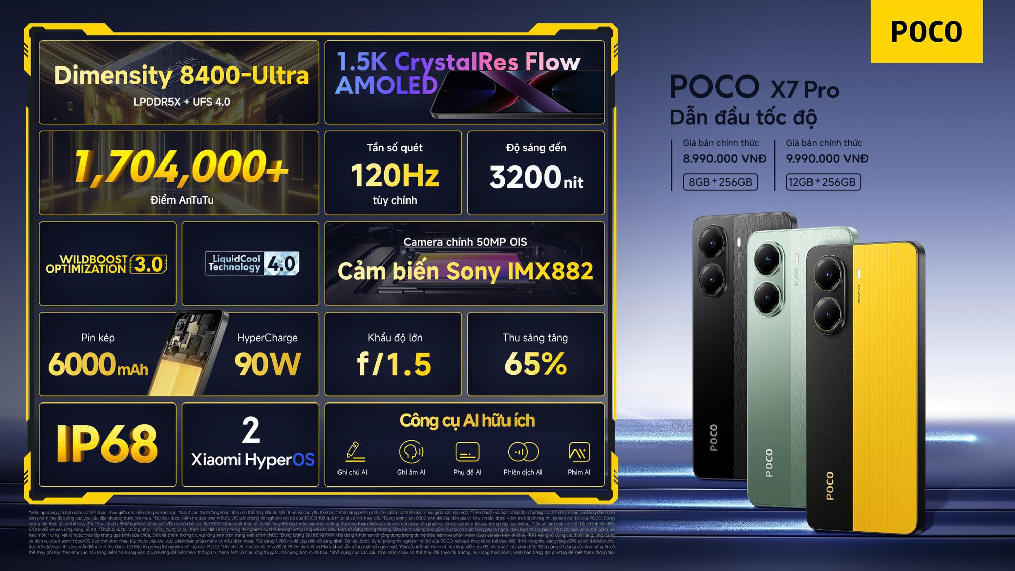 POCO X7 Series: Hiệu năng đỉnh cao, nâng tầm trải nghiệm- Ảnh 4. POCO X7 Series: Hiệu năng đỉnh cao, nâng tầm trải nghiệm- Ảnh 4.