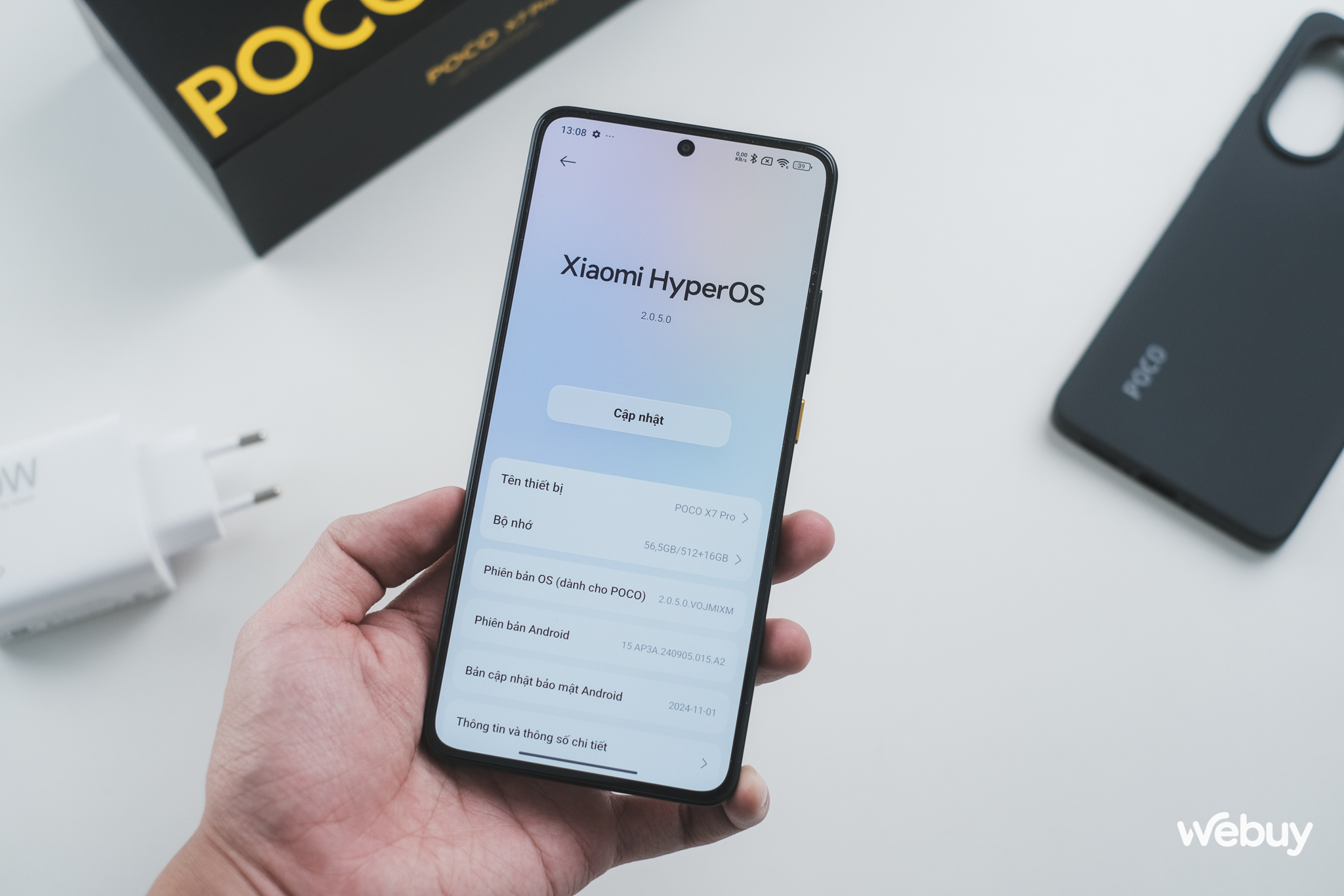 Đây là Xiaomi POCO X7 Pro: Thiết kế cao cấp, chip Dimensity 8400-Ultra cực mạnh, pin 6.000mAh, giá chính hãng quá 