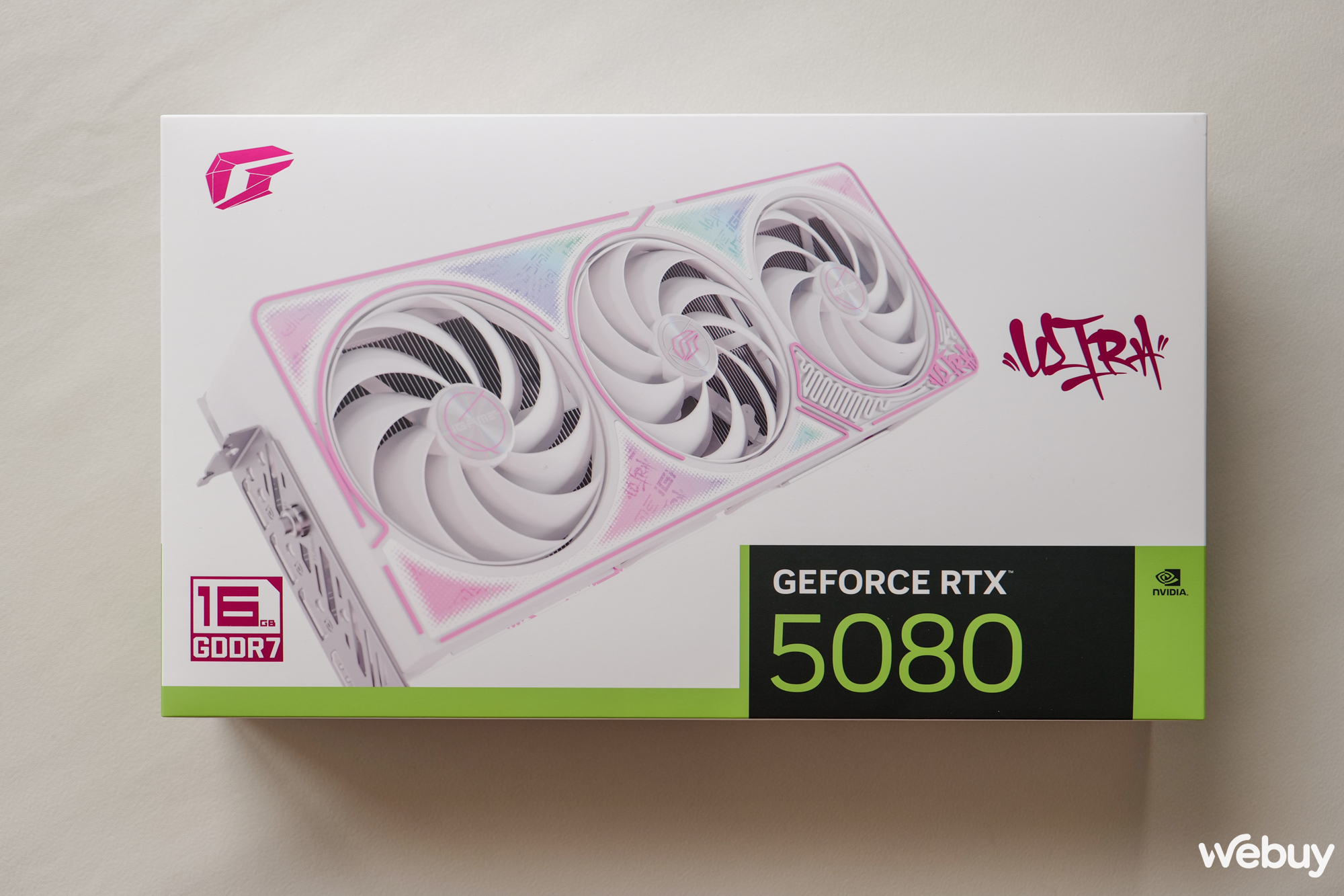 Mở hộp Colorful iGame GeForce RTX 5080 Ultra W OC: đậm phong cách Hip-Hop- Ảnh 1.