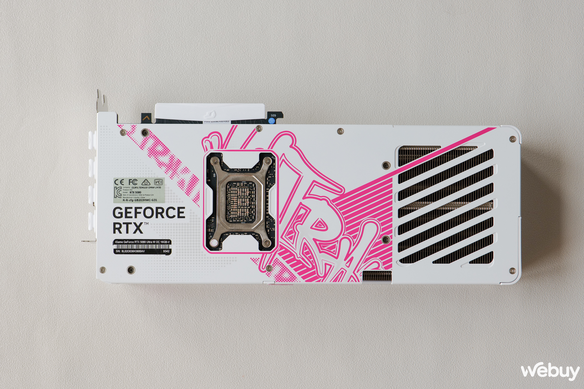 Mở hộp Colorful iGame GeForce RTX 5080 Ultra W OC: đậm phong cách Hip-Hop- Ảnh 6.