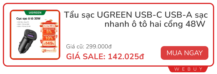 List đồ hay của Xiaomi, Ugreen, Baseus cho hội mê xế hộp- Ảnh 8.