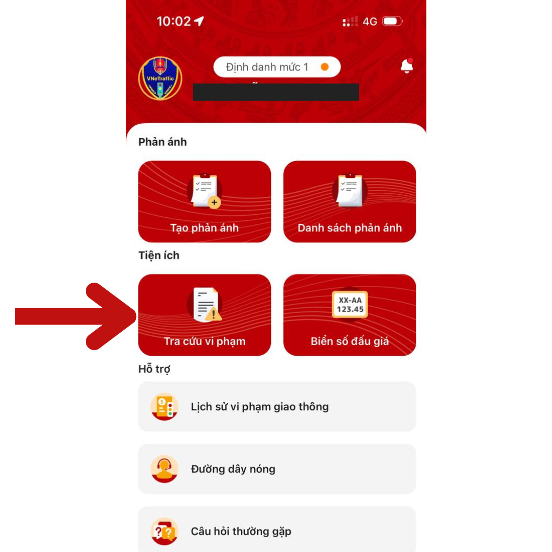 Hướng dẫn tra cứu phạt nguội trên ứng dụng VNeTraffic- Ảnh 2.