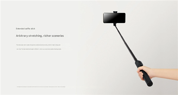 Xiaomi ra mắt gậy chụp ảnh selfie kiêm tripod: Hỗ trợ bluetooth, giá chỉ 340.000 đồng- Ảnh 2.