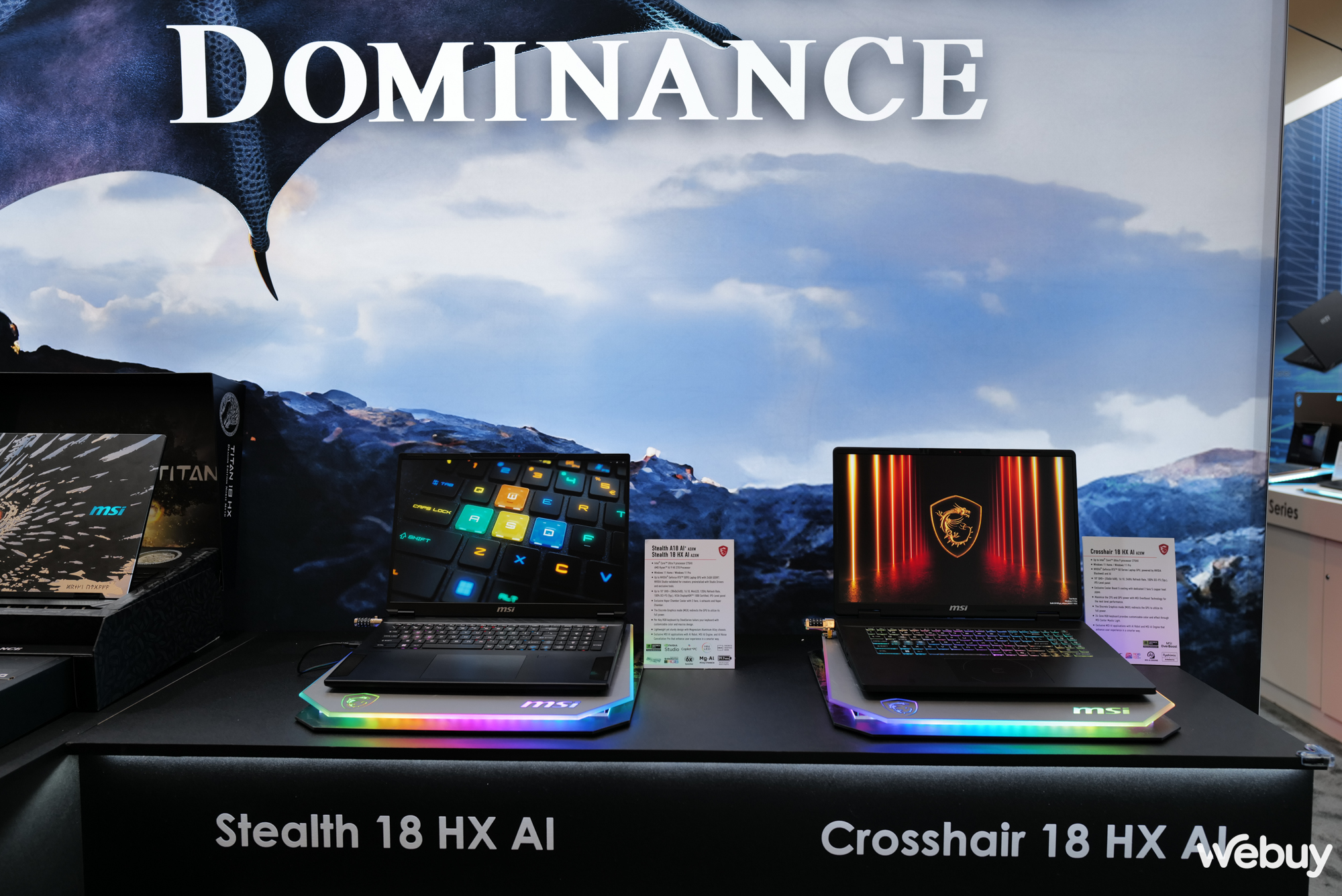 Cận cảnh “Rồng Bắc Âu” MSI Titan 18 HX Dragon Edition: Siêu laptop mạnh mẽ với Intel Core Ultra 9 285HX, Nvidia RTX 5090 và thiết kế “ngầu vô đối”- Ảnh 15.