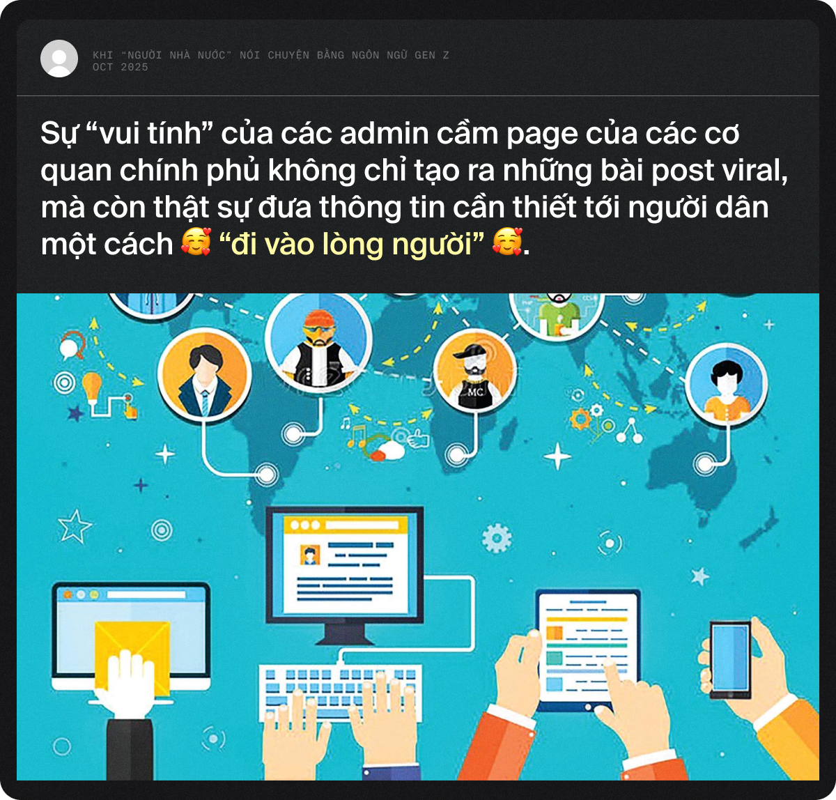 Khi “người nhà nước” nói chuyện bằng ngôn ngữ Gen Z- Ảnh 1. Khi “người nhà nước” nói chuyện bằng ngôn ngữ Gen Z- Ảnh 1.