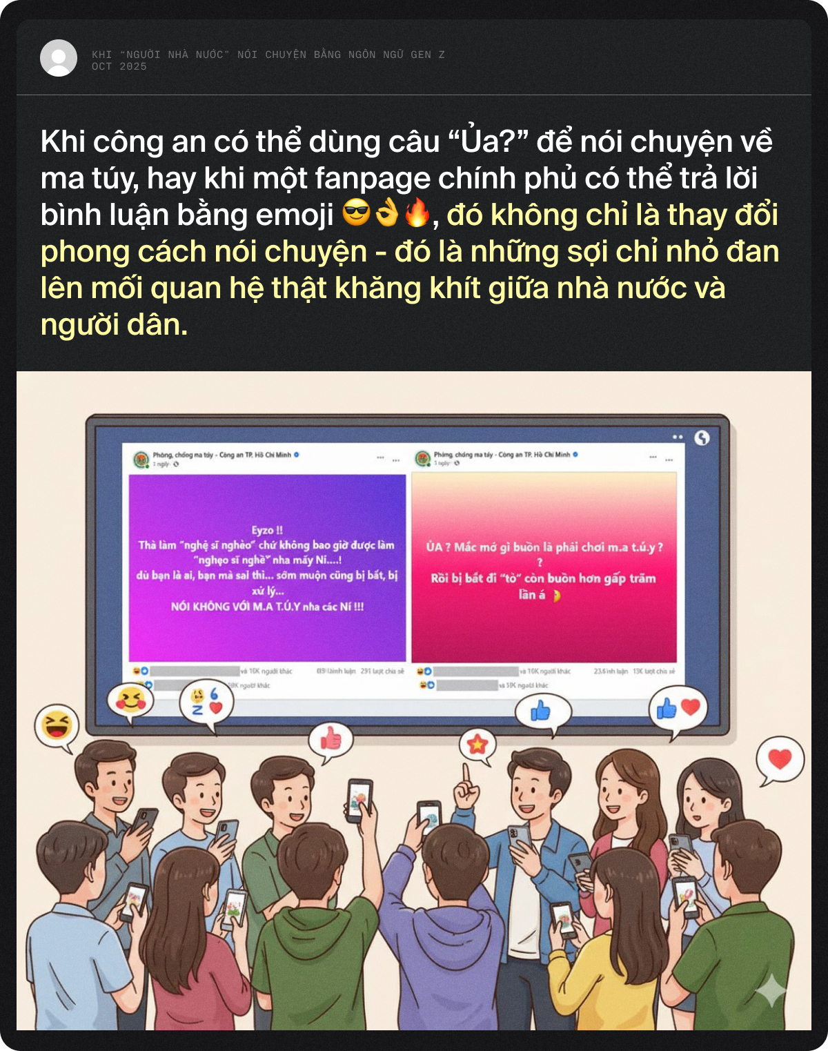 Khi “người nhà nước” nói chuyện bằng ngôn ngữ Gen Z- Ảnh 4. Khi “người nhà nước” nói chuyện bằng ngôn ngữ Gen Z- Ảnh 4.