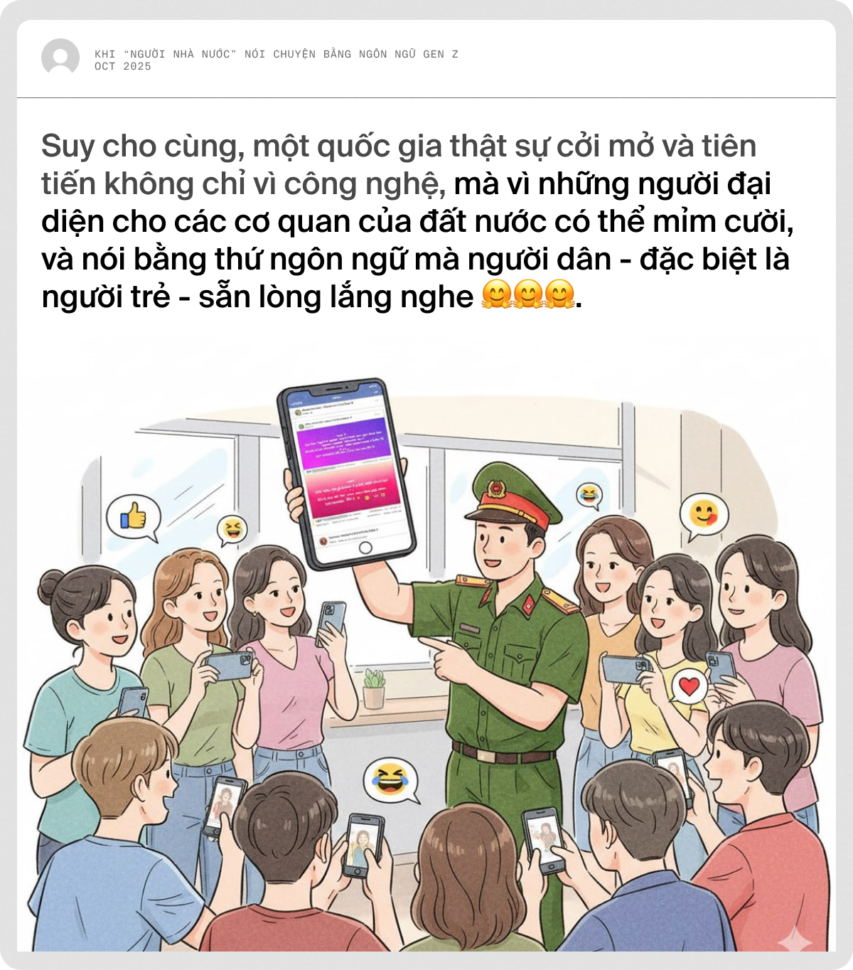 Khi “người nhà nước” nói chuyện bằng ngôn ngữ Gen Z- Ảnh 5. Khi “người nhà nước” nói chuyện bằng ngôn ngữ Gen Z- Ảnh 5.