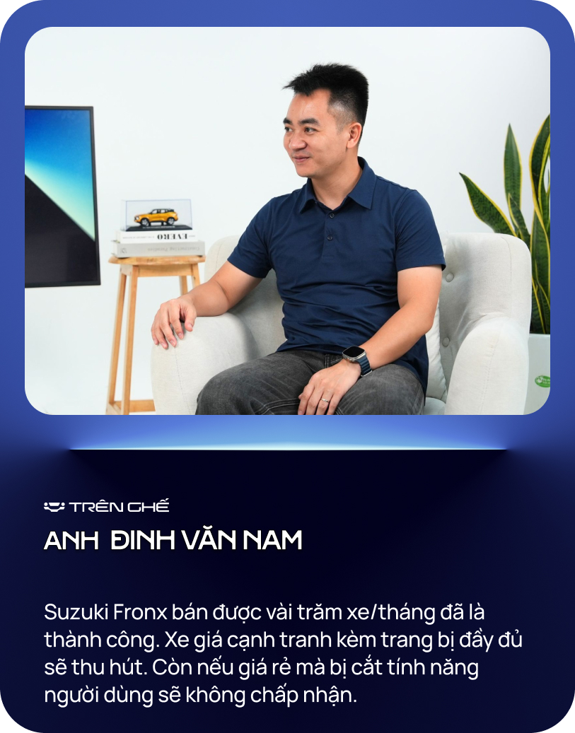 ‘Suzuki Fronx nên định giá 510-580 triệu đồng, bán vài trăm xe/tháng là thành công’- Ảnh 7. ‘Suzuki Fronx nên định giá 510-580 triệu đồng, bán vài trăm xe/tháng là thành công’- Ảnh 7.