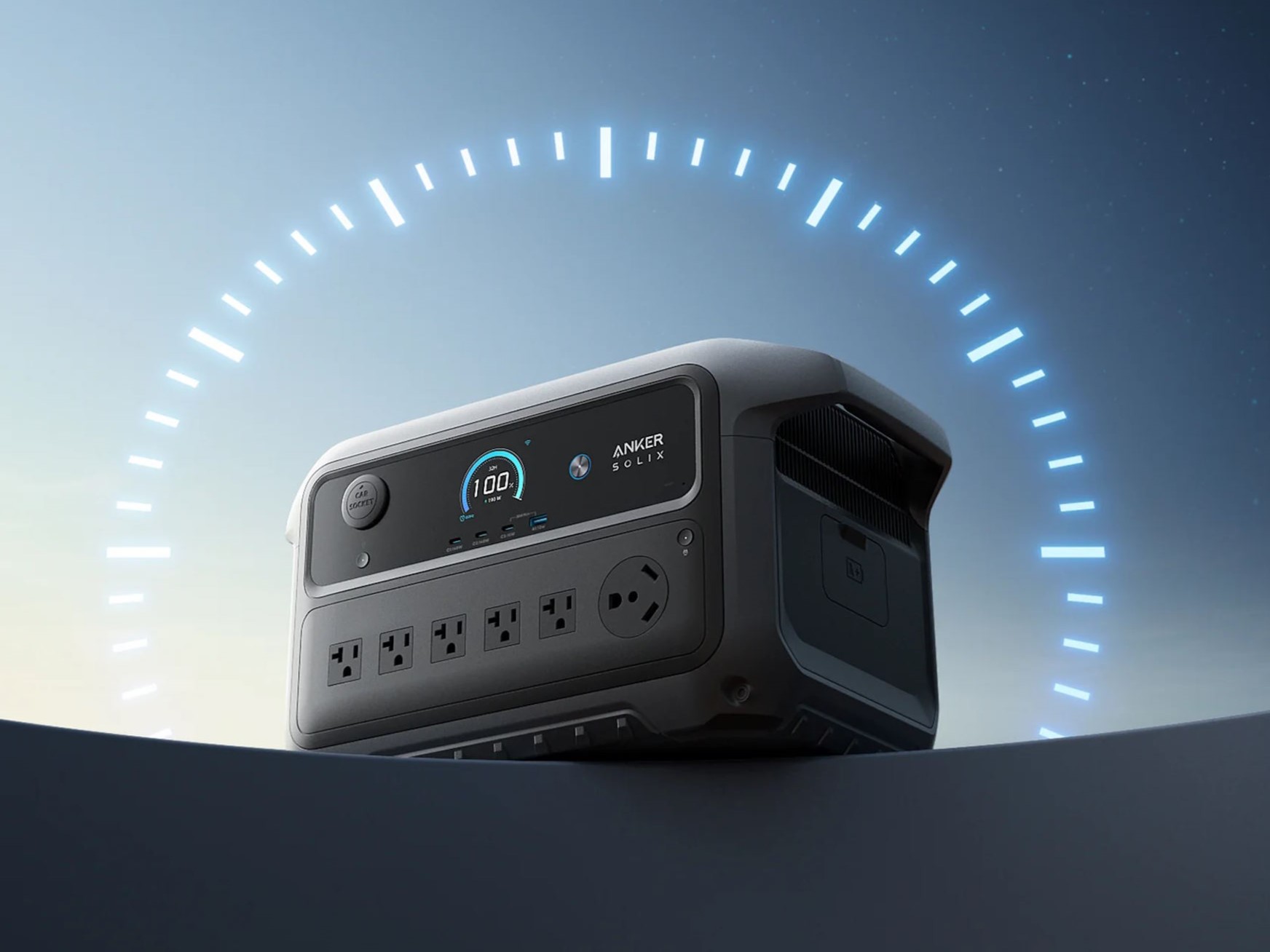 Anker ra mắt trạm điện Solix C2000 Gen 2: pin LiFePO4 bền bỉ, sạc bằng năng lượng mặt trời, công suất đỉnh 4.000W- Ảnh 1.