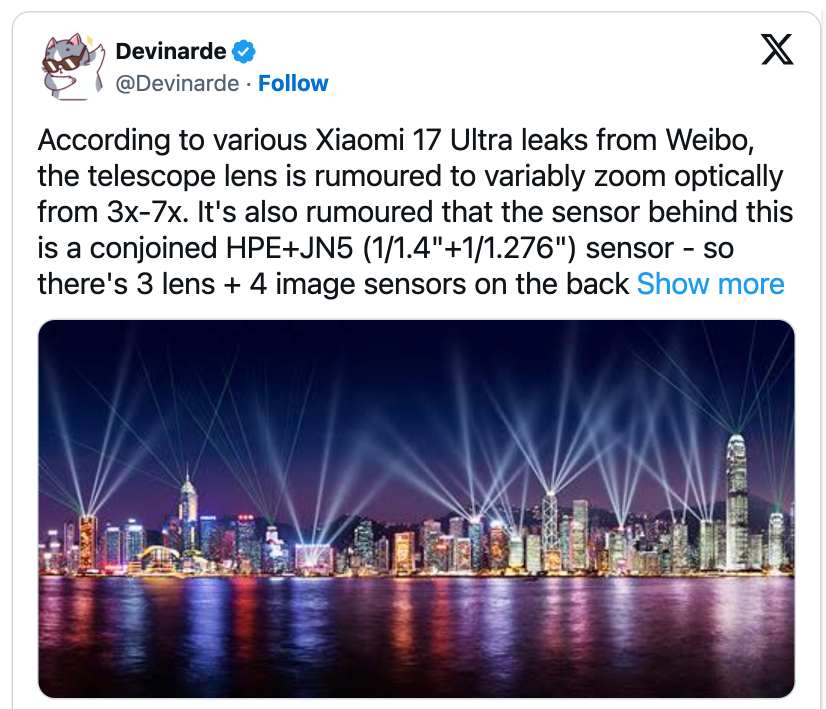 Xiaomi 17 Ultra sẽ ra mắt cuối năm nay, có 4 camera, zoom quang 200MP, thêm mô đun nam châm gắn ống kính ngoài- Ảnh 1.