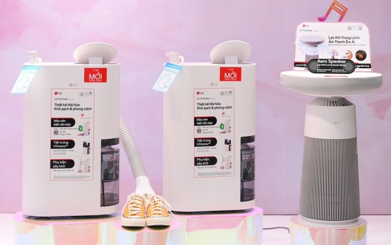 LG trình làng bộ đôi giải pháp không khí PuriCare AeroSpeaker và Dual Inverter Mojave: Công năng mạnh mẽ lại nhiều tiện nghi- Ảnh 1. LG trình làng bộ đôi giải pháp không khí PuriCare AeroSpeaker và Dual Inverter Mojave: Công năng mạnh mẽ lại nhiều tiện nghi- Ảnh 1.