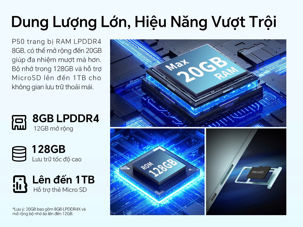 Máy tính bảng Teclast P50: Nâng cấp mạnh mẽ, hiệu năng mượt mà- Ảnh 4. Máy tính bảng Teclast P50: Nâng cấp mạnh mẽ, hiệu năng mượt mà- Ảnh 4.