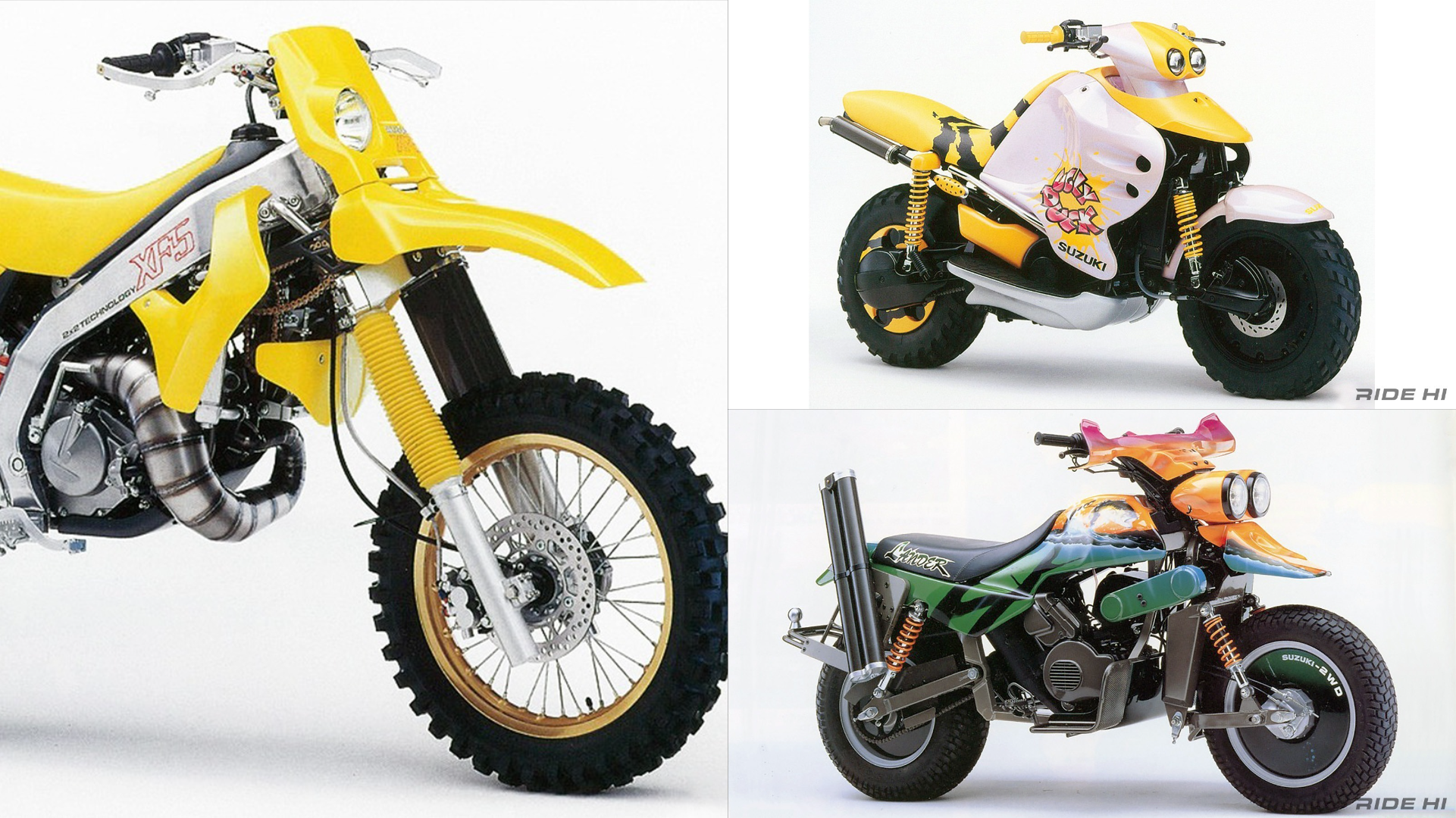 Hơn 30 năm trước Suzuki đã từng làm ra những chiếc xe máy 'siêu nhân' dẫn động hai cầu như ô tô- Ảnh 2. Hơn 30 năm trước Suzuki đã từng làm ra những chiếc xe máy 'siêu nhân' dẫn động hai cầu như ô tô- Ảnh 2.