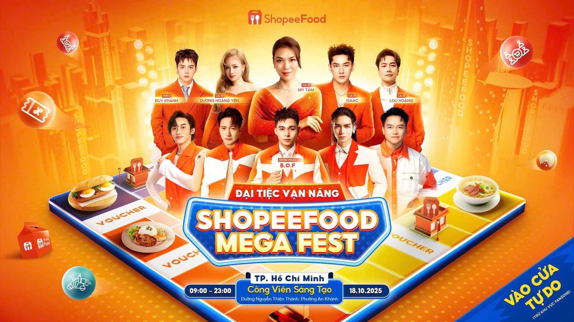 Tất tần tật bí kíp ăn ngon, chơi vui cả ngày tại Đại Tiệc Vạn Năng - ShopeeFood Mega Fest- Ảnh 1. Tất tần tật bí kíp ăn ngon, chơi vui cả ngày tại Đại Tiệc Vạn Năng - ShopeeFood Mega Fest- Ảnh 1.