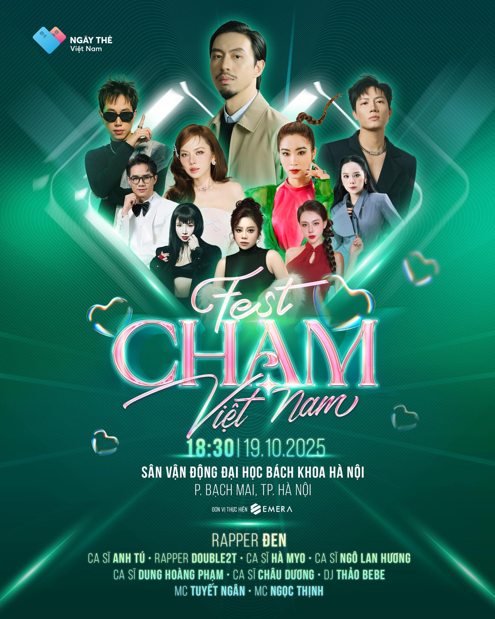 NAPAS tặng vé miễn phí đêm nhạc "Chạm Việt Nam" tại Sóng Festival - Ngày thẻ Việt Nam 2025- Ảnh 1. NAPAS tặng vé miễn phí đêm nhạc "Chạm Việt Nam" tại Sóng Festival - Ngày thẻ Việt Nam 2025- Ảnh 1.