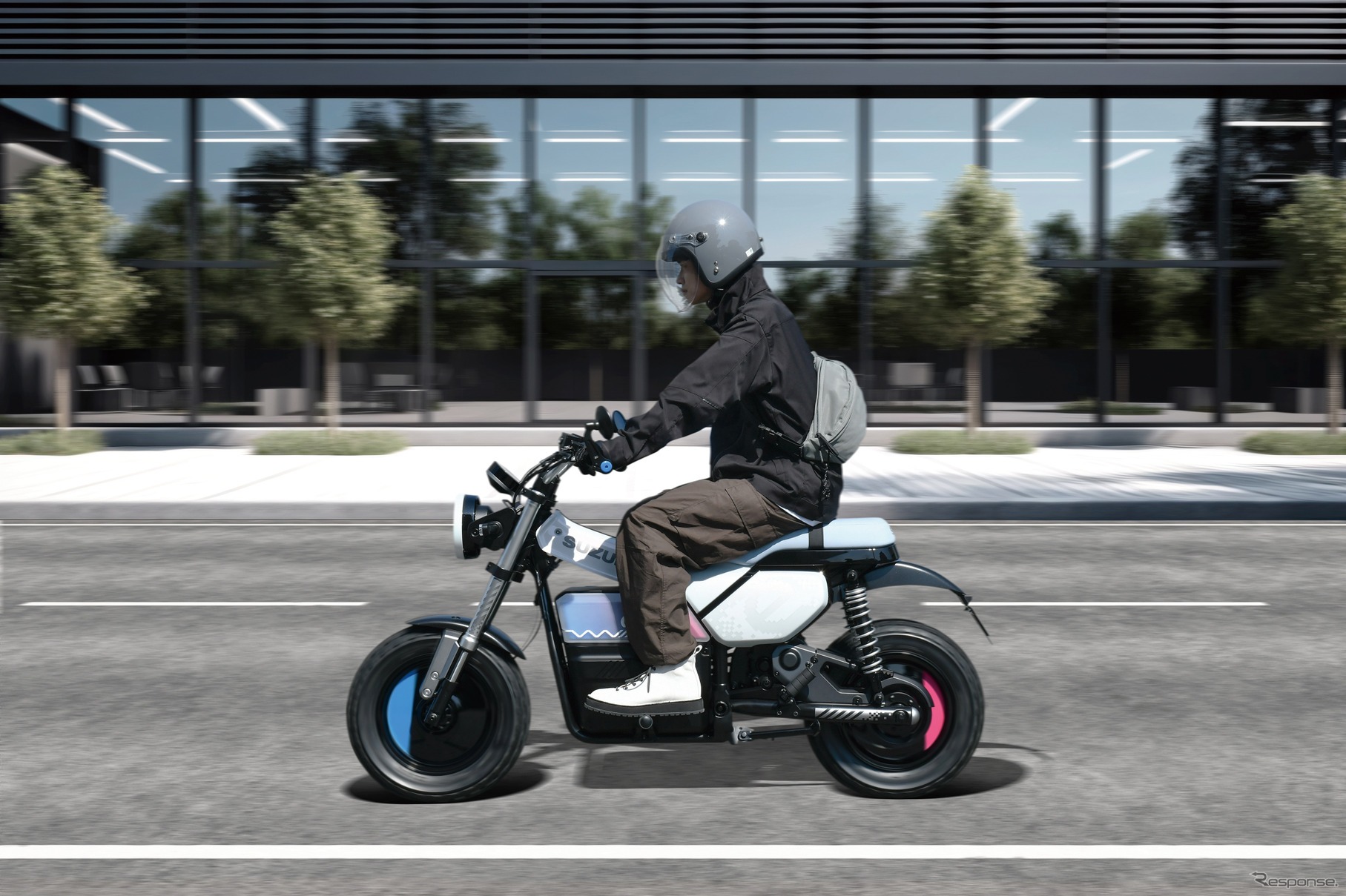 Suzuki chính thức ra mắt mẫu xe máy điện hoàn toàn mới, mang phong cách giống hệt 'Charly cúc cu'- Ảnh 2. Suzuki chính thức ra mắt mẫu xe máy điện hoàn toàn mới, mang phong cách giống hệt 'Charly cúc cu'- Ảnh 2.