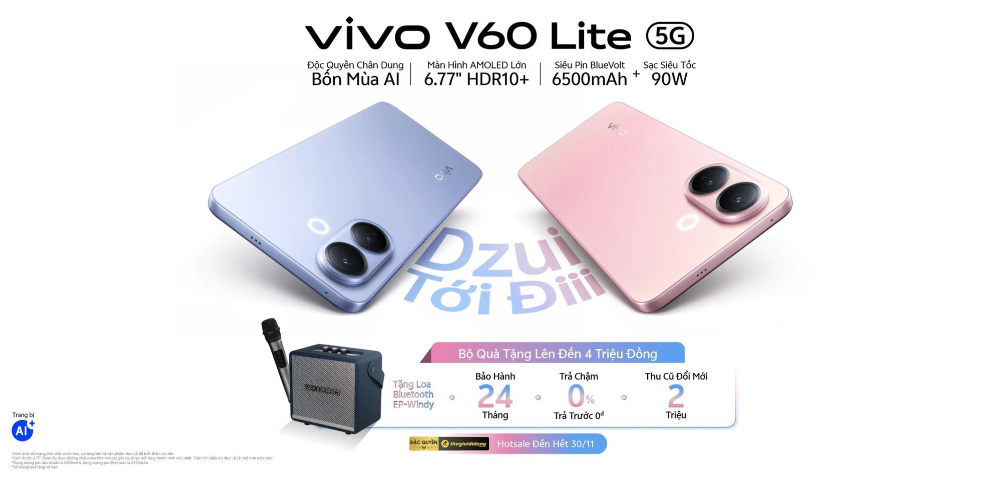 vivo V60 Lite 5G - Món quà công nghệ dành cho phái nữ dịp 20/10- Ảnh 5. vivo V60 Lite 5G - Món quà công nghệ dành cho phái nữ dịp 20/10- Ảnh 5.