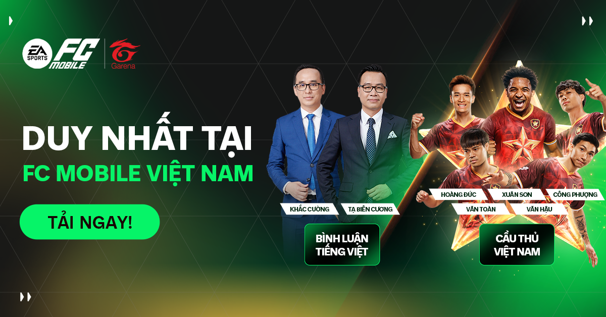 Zidane, Ronaldinho kiến tạo cho Xuân Son, Công Phượng ghi bàn, "dẫn truyện" bởi BLV Tạ Biên Cương: chỉ có ở EA SPORTS FC Mobile- Ảnh 3. Zidane, Ronaldinho kiến tạo cho Xuân Son, Công Phượng ghi bàn, "dẫn truyện" bởi BLV Tạ Biên Cương: chỉ có ở EA SPORTS FC Mobile- Ảnh 3.