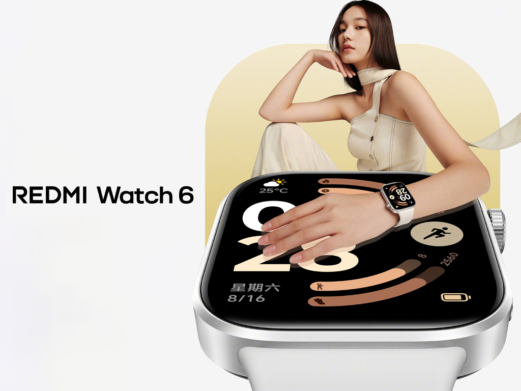 Sắp ra mắt Redmi Watch 6: Giống Apple Watch nhưng tối giản, màn lớn, viền mỏng, pin 24 ngày, giá vẫn sẽ rẻ- Ảnh 3. Sắp ra mắt Redmi Watch 6: Giống Apple Watch nhưng tối giản, màn lớn, viền mỏng, pin 24 ngày, giá vẫn sẽ rẻ- Ảnh 3.